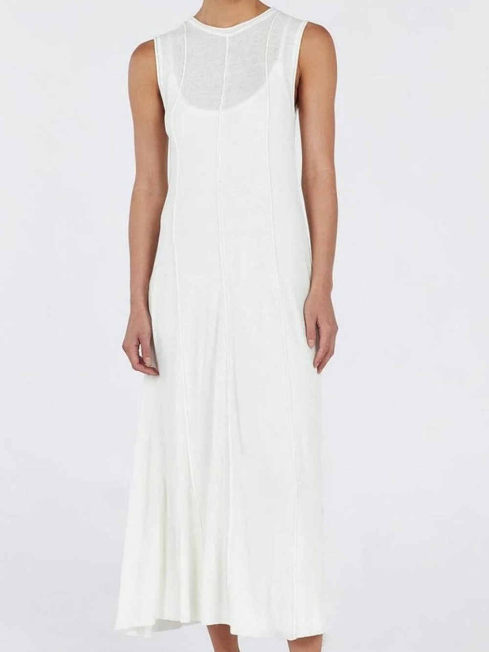 Parker Off White Knit Maxi